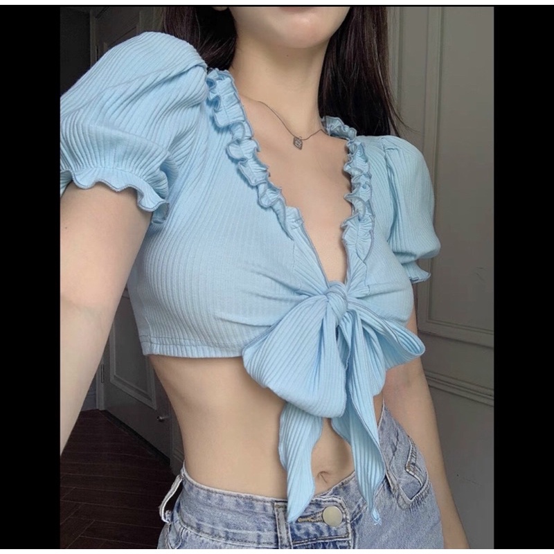 ÁO CROPTOP CỘT XINH ĐẸP A3