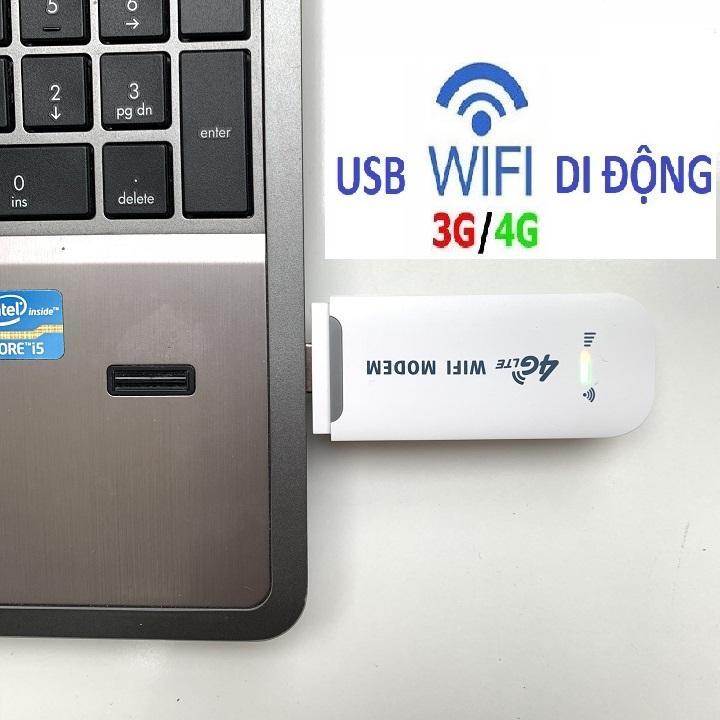 (TẶNG KÈM SIM DATA ) Usb phát wifi từ sim 4G Dongle tốc độ 150Mpbs Siêu Rẻ Ổn Đinh Dùng Đa Mạng - Tiện Lợi Mạng Theo Dễ Dàng Sử Dụng