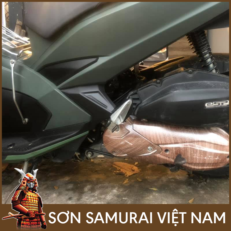 Sơn samurai màu xanh - Combo xanh 142 sơn xịt samurai