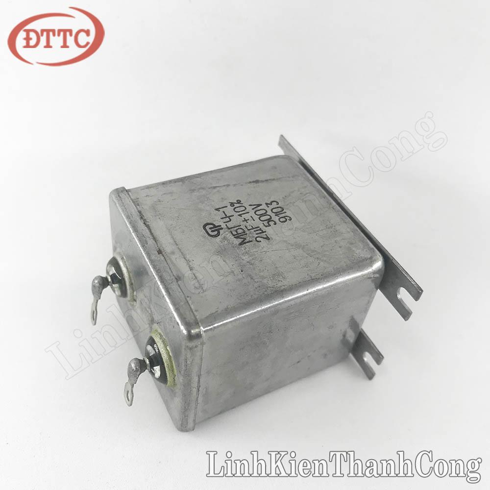 Tụ Nga 2uF 500V