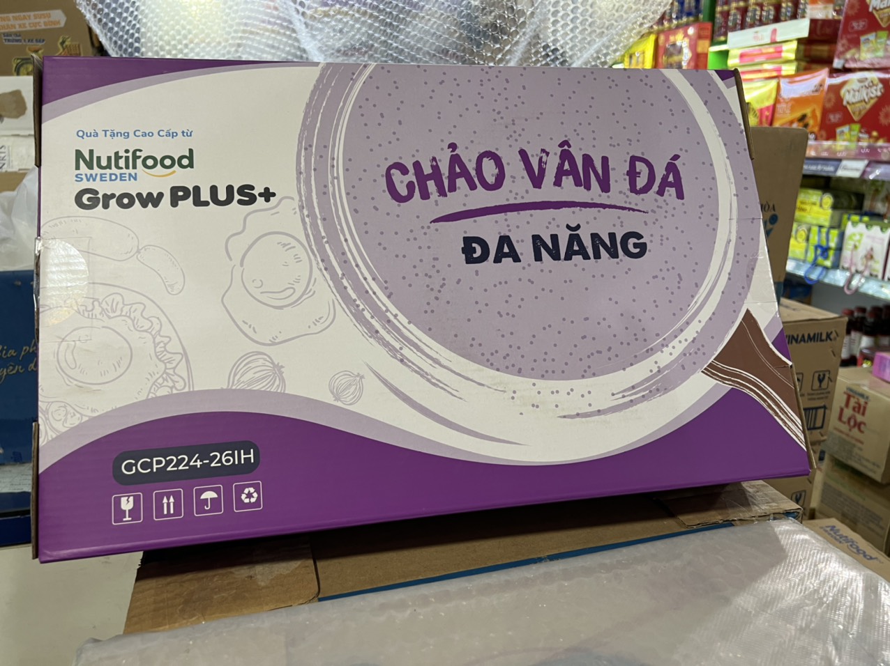 Chảo Vân đá đa năng hkm nutifood