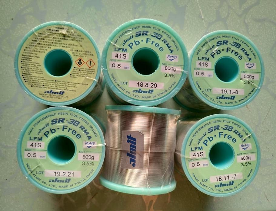 Cuộn thiếc hàn không chì 500g