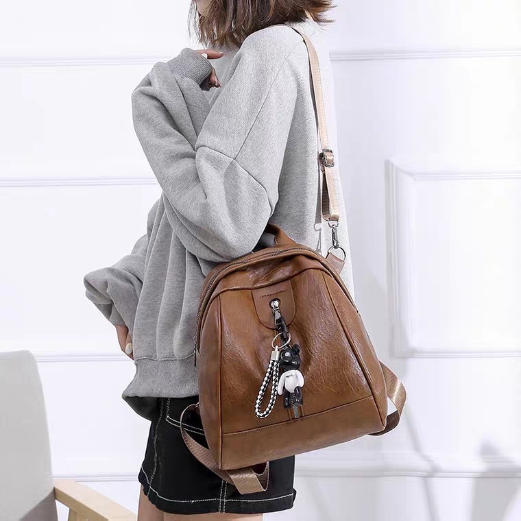 Balo nữ đính đá chất da mềm mịn thời trang mẫu mới siêu hot cheryshop94 rf006