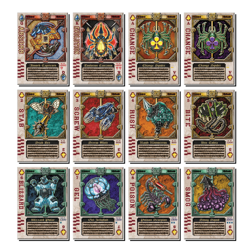 [Độc Quyền Phản Quang 7 Màu] Thẻ Bài Kamen Rider Blade Rouse Card