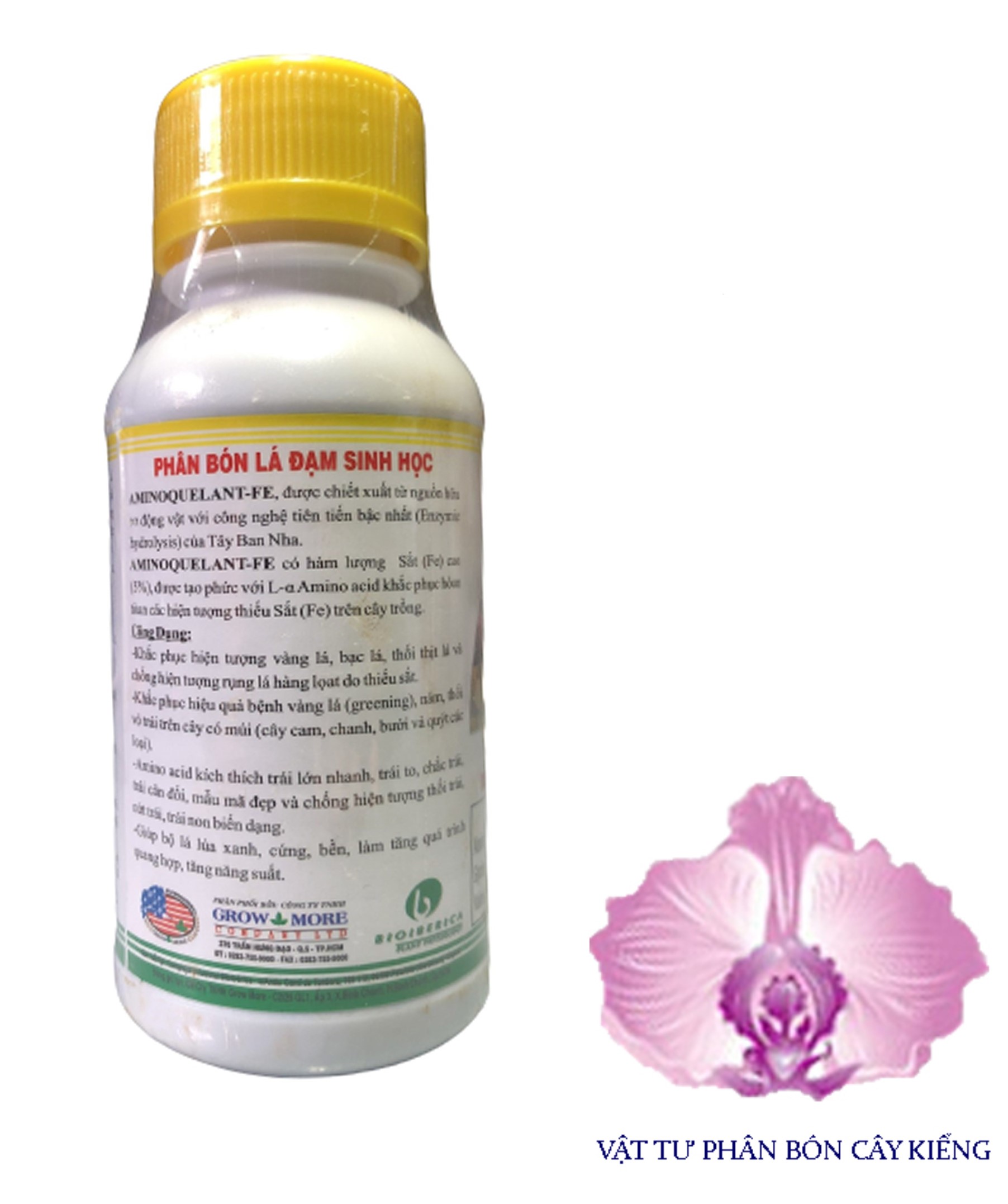 Phân Bón Lá Amino Quelant Fe - #065A# 100ml