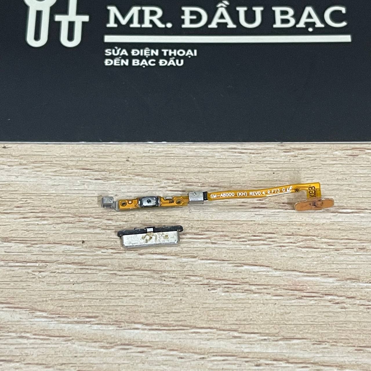 Cáp phím nút volume Samsung A8/ Cáp phím nút nguồn Samsung A8 (Linh kiện bóc máy, bốc máy)