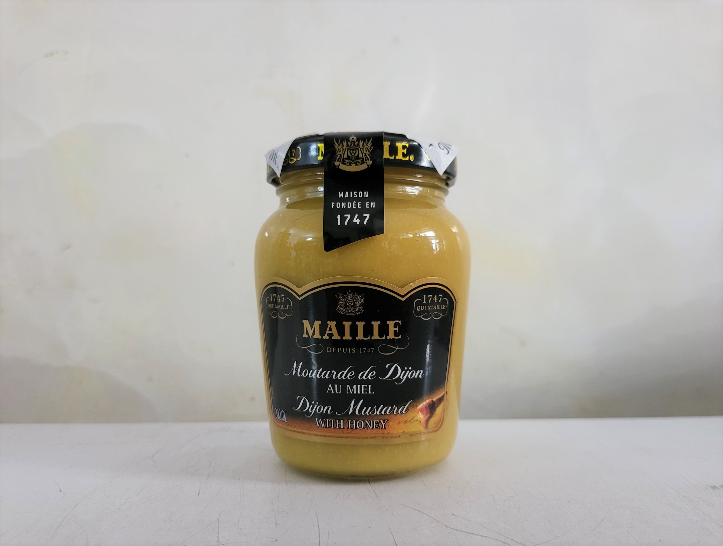 Lọ MAILLE nhỏ 200g MẬT ONG MÙ TẠT MẬT ONG France Dijon Mustard with Honey