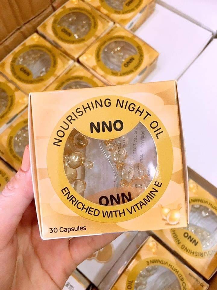 Serum dưỡng da nno nourishing night oil 30 capsules
