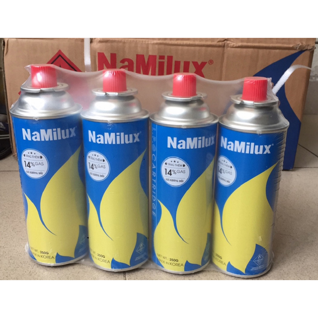 BÌNH GAZ MINI NAMI LUX/ Max (thêm 14% thể tích)