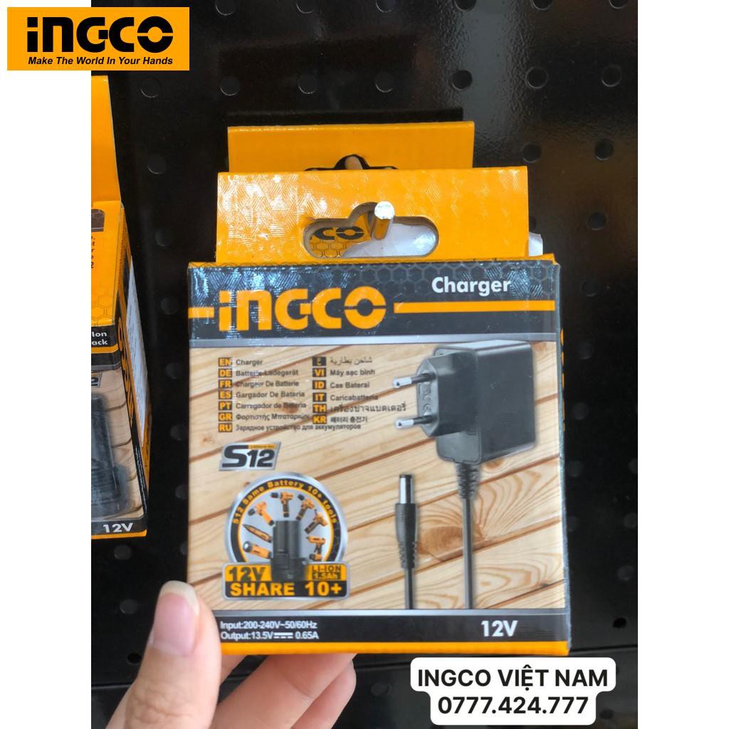Adapter sạc pin Lithium-Ion S12V INGCO FCLI12071