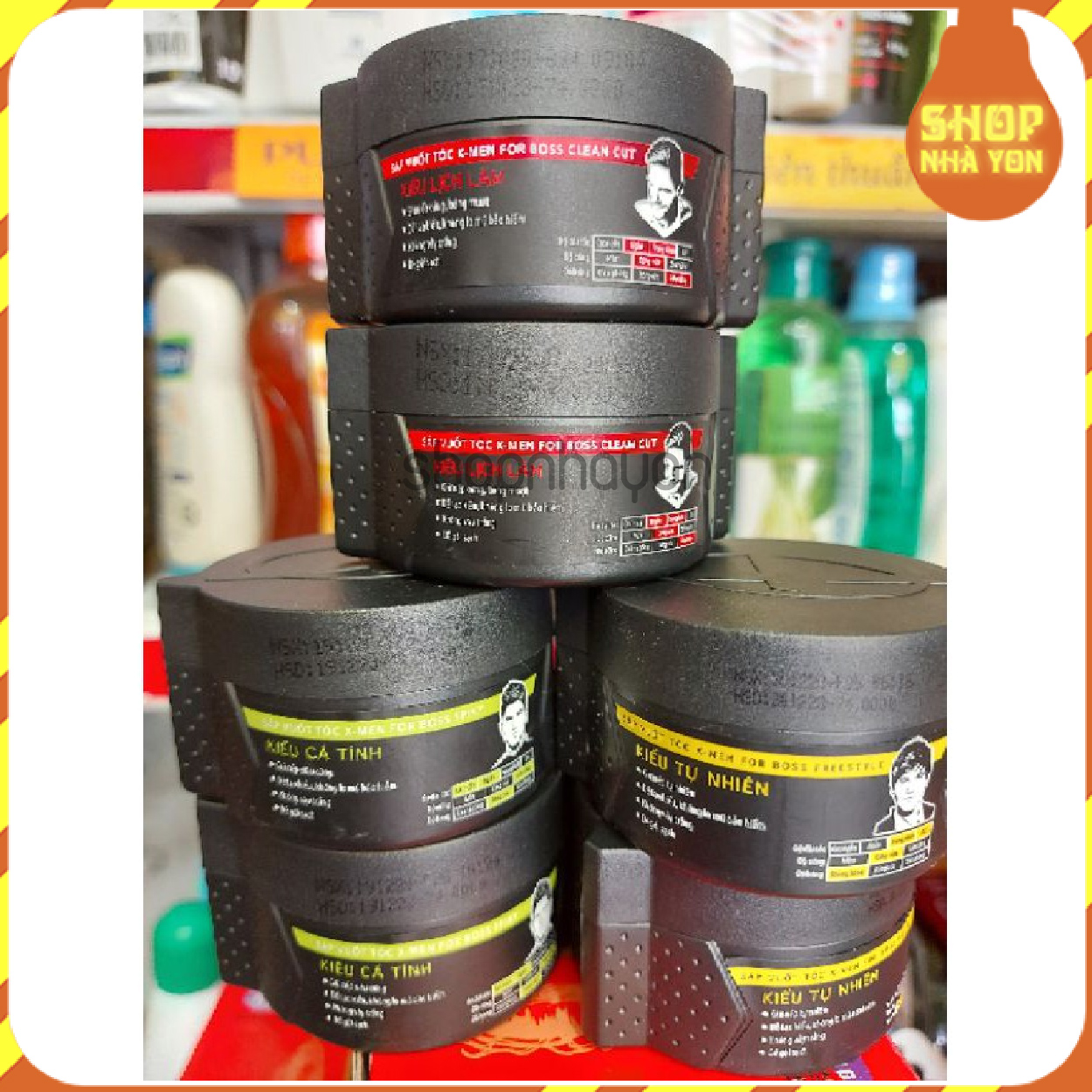 Sáp vuốt tóc X-Men For Boss Clean Cut 70g