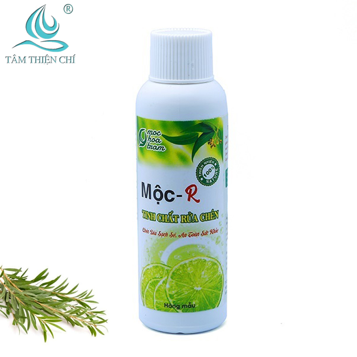 [HCM]Nước rửa chén sát khuẩn MỘC R chai 60ml