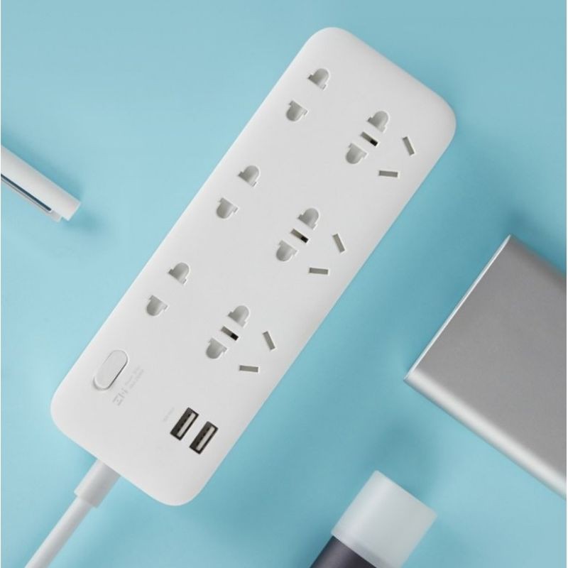 Ổ cắm điện ZMI 6 cổng 2 USB ZMI CX05