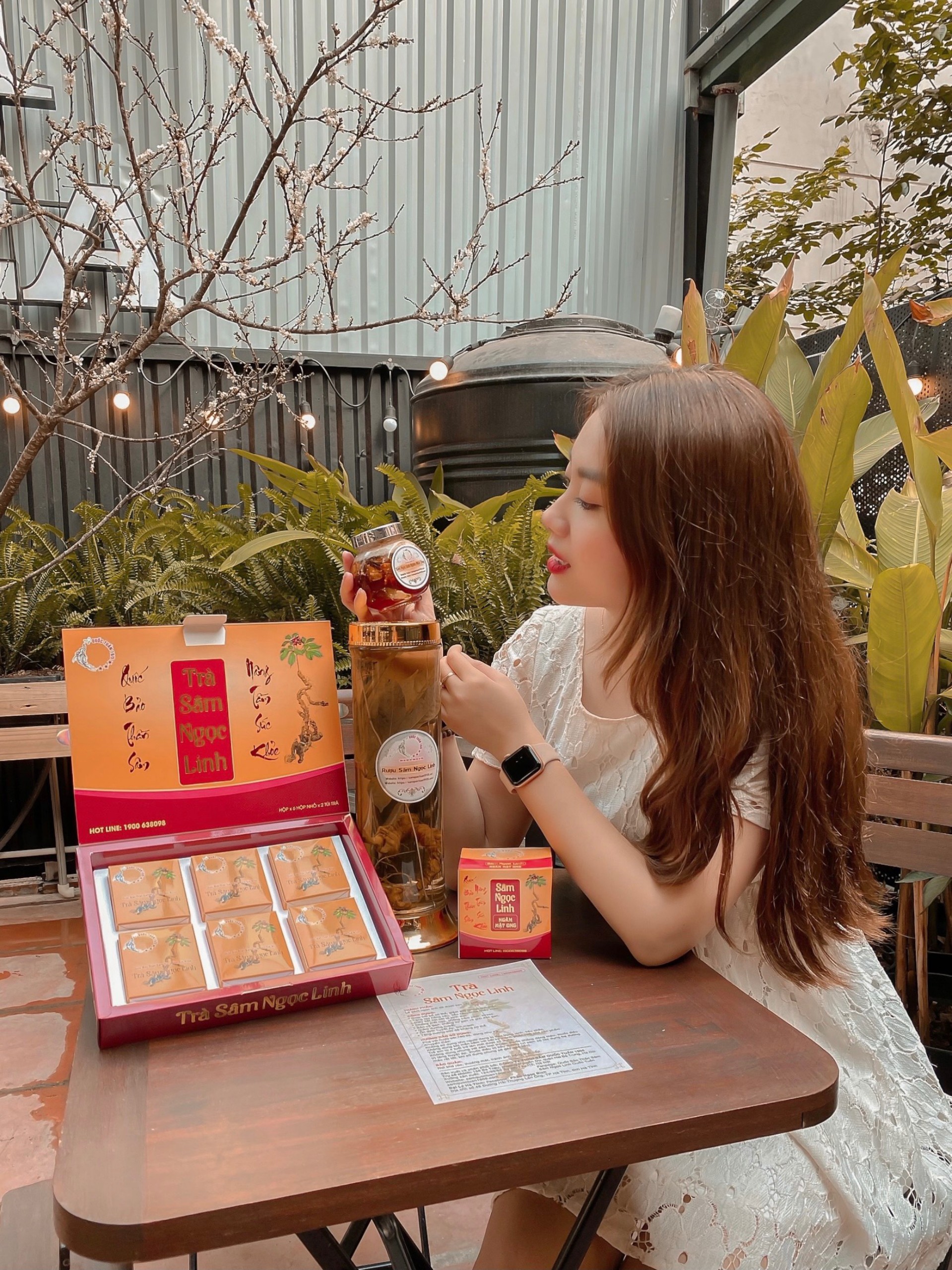 Sâm Ngọc Linh ngâm mật ong lọ 100ml