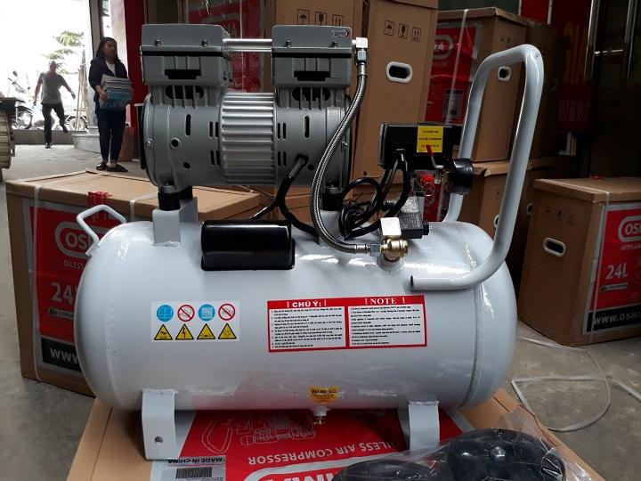 [Trả góp 0%] Máy nén khí không ồn Oshima 40L