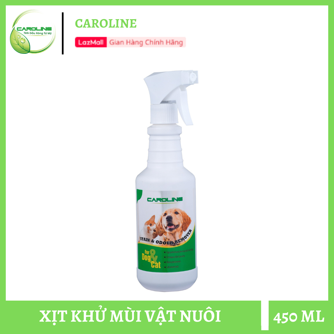 Xịt khử mùi thú cưng Caroline