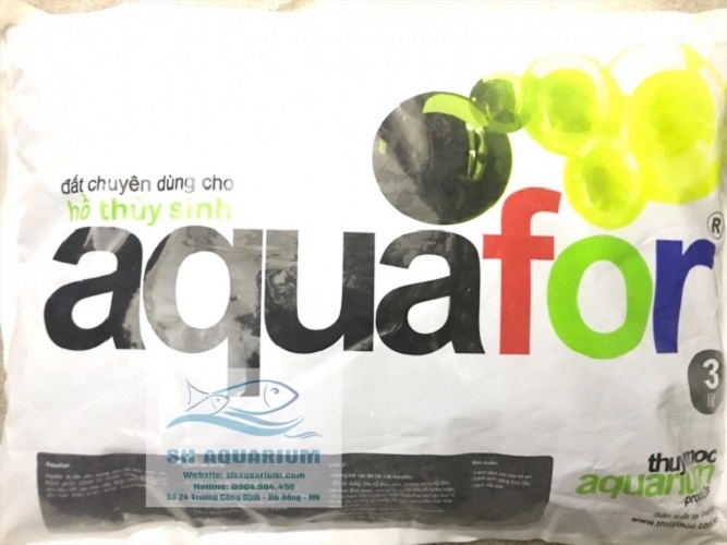 [HOÀN TIỀN 10%]phân nền cho hồ thuỷ sinh Aquafor (bao 3 lít)