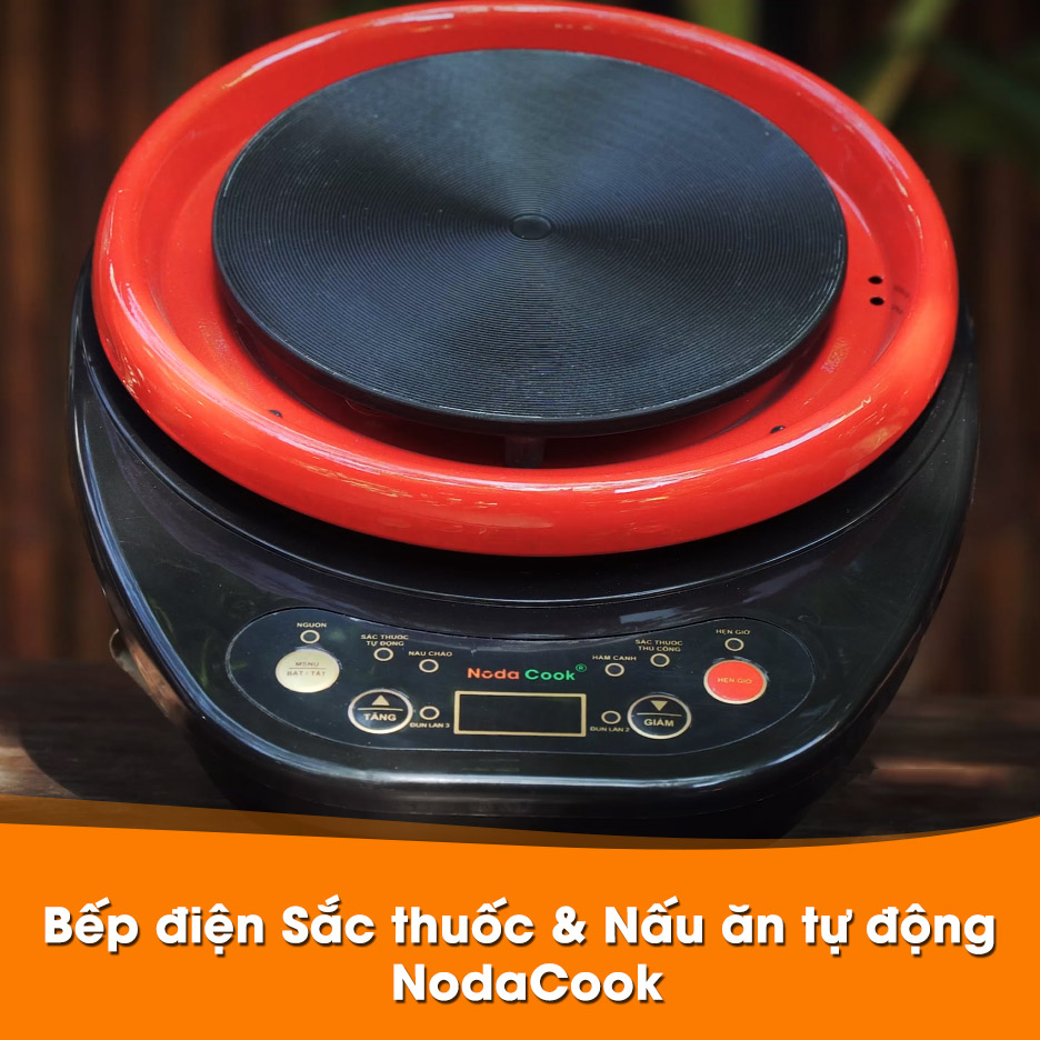Nồi kho cá điện 3.3 lít NodaCook đất nung