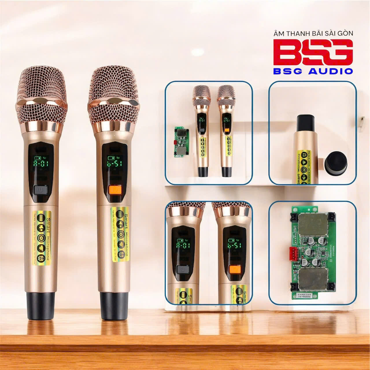 Micro loa kéo Đa năng UHF  T9909- loại 1