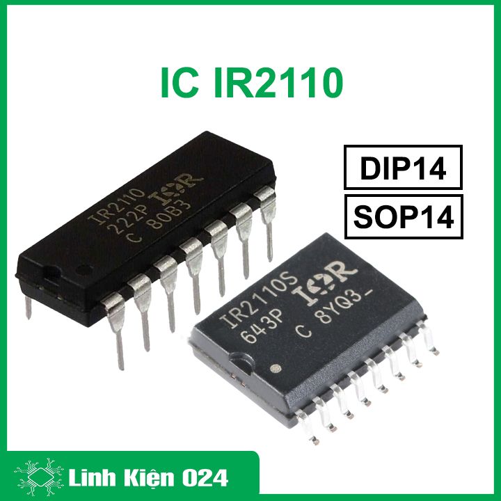 IC IR2110 Half-Bridge Driver điều khiển IGBT
