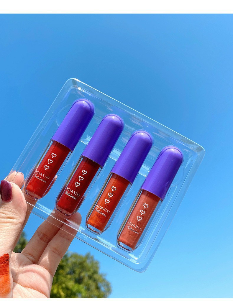 [HCM]Set Son kem 4 Cây Best Cool Tint Tím