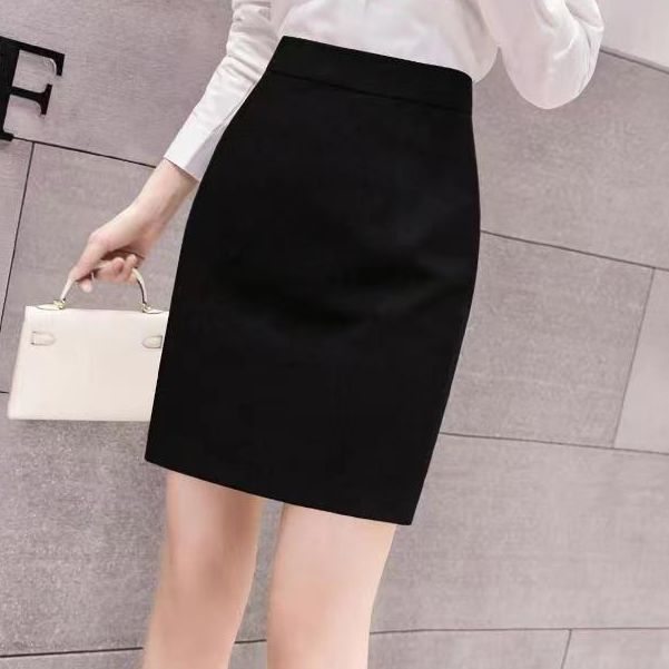 Chân váy nữ, váy nữ CERA-Y form ôm body màu đen CR48V01