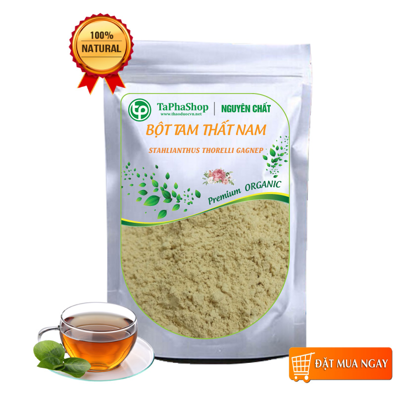 Bột tam thất nam nguyên chất 100g - Dược tấn phát