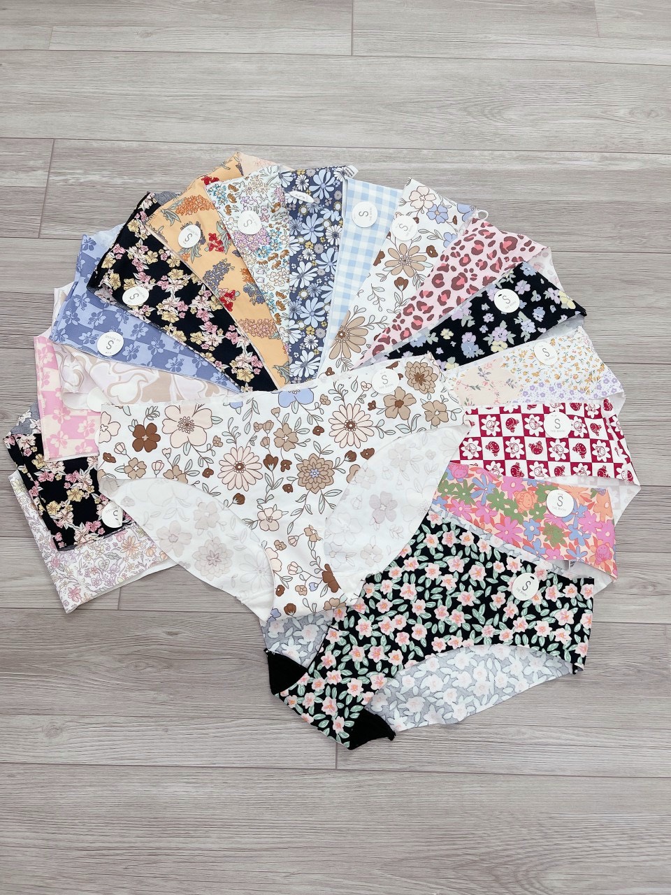 Combo 5 quần lót nữ su đúc big size không đường may body