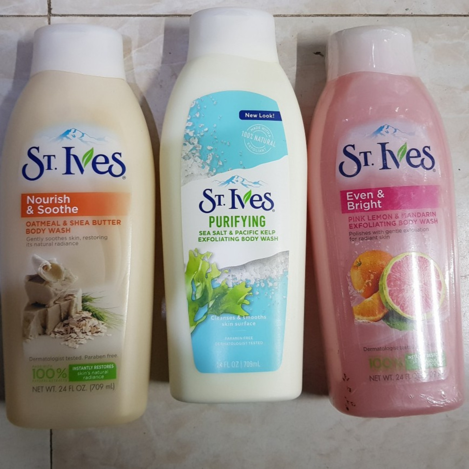 Sữa Tắm St.Ives Lúa Mạch & Bơ 650ml
