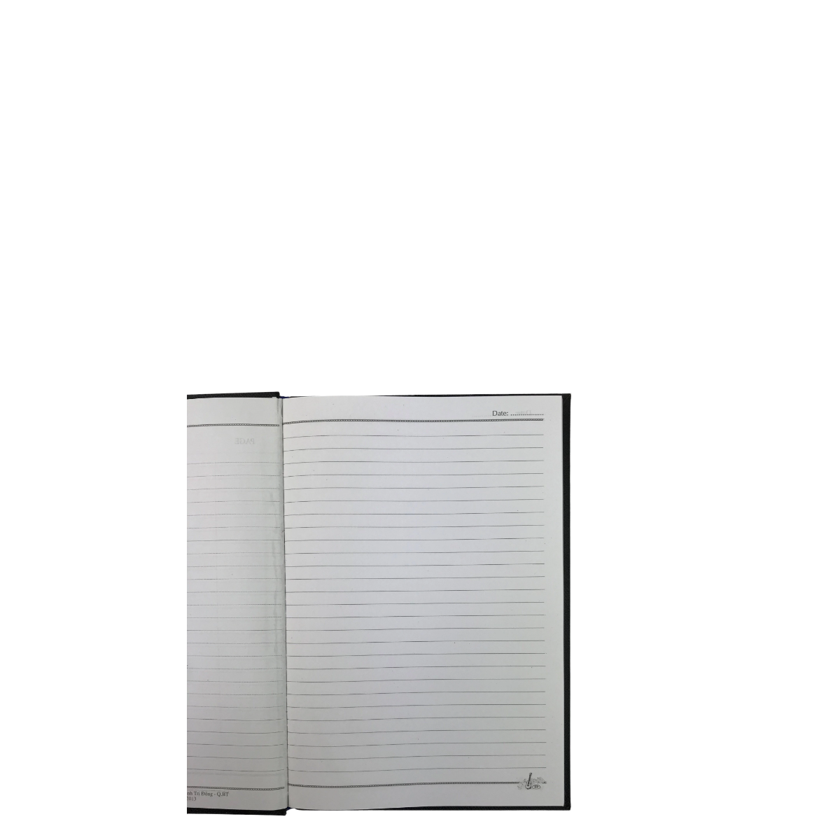 Sổ Bìa Đen CK6 - Khổ 13x20cm