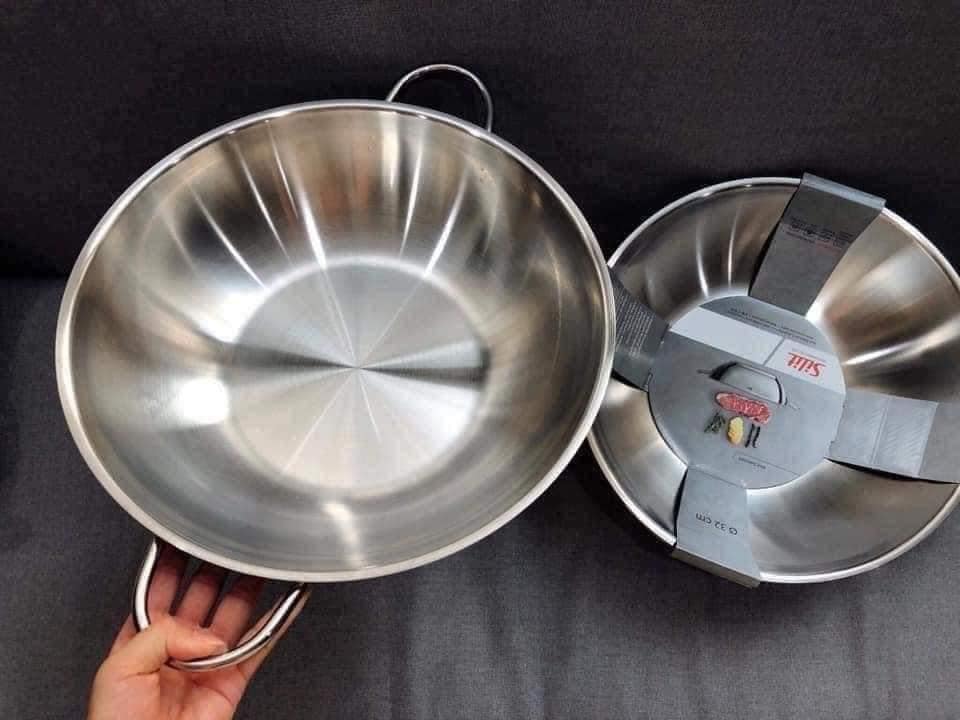 Chảo sâu lòng silit wok 32cm