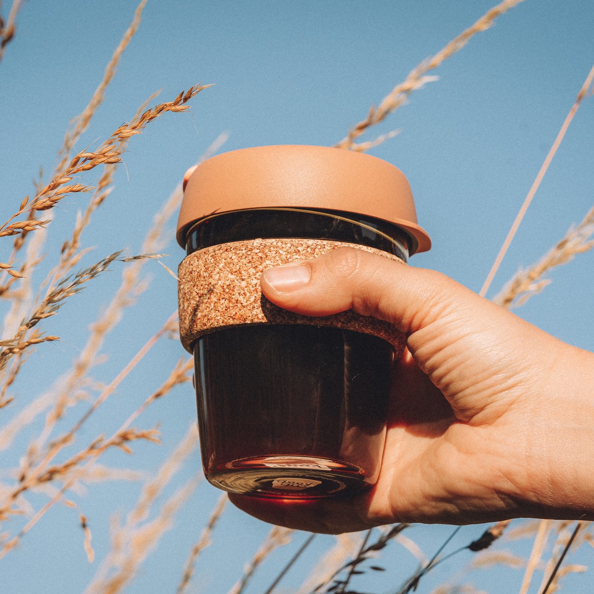 Ly Thủy Tinh Tái Sử Dụng KeepCup Cork Glass Reusable Cup