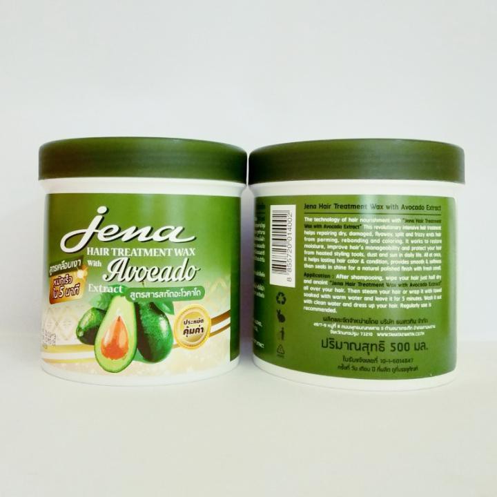 KEM Ủ DƯỠNG TÓC Jena BƠ 500ML Thái Lan