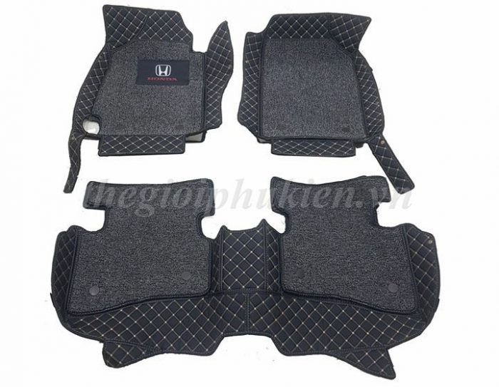 Thảm sàn, lót sàn da 6d cao cấp cho honda brio 2019