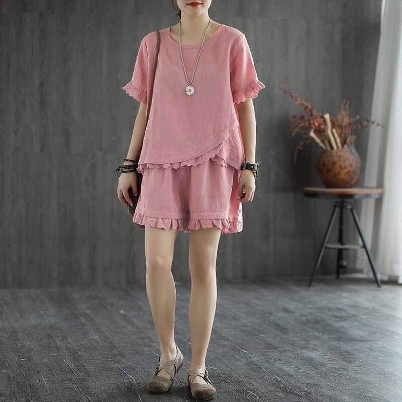 [HCM]SET BỘ ĐÙI PHỐI REN SIÊU DỄ THƯƠNG