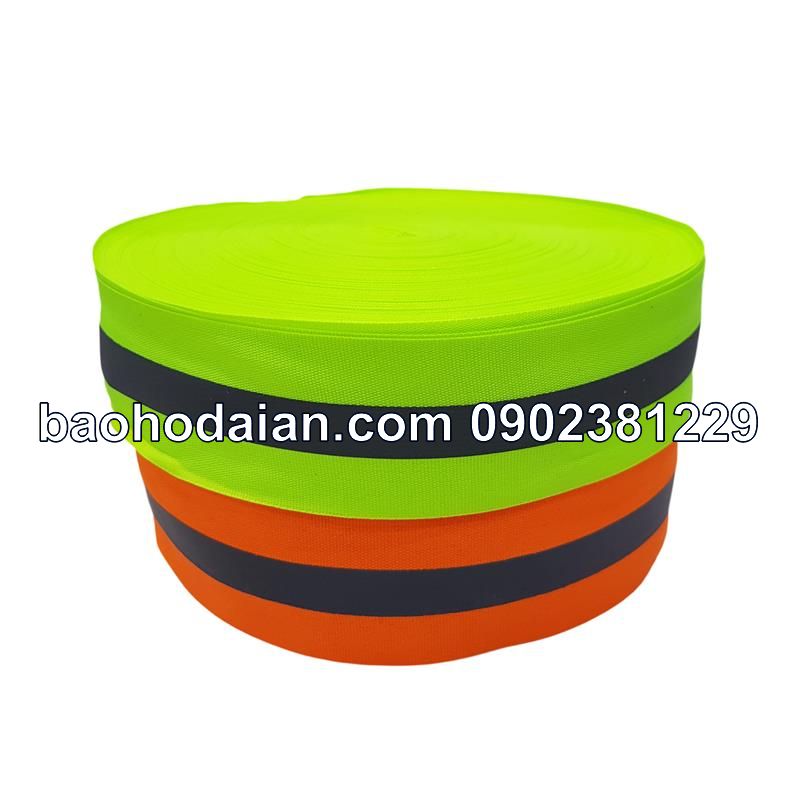 Dây phản quang vải cảnh báo công trình