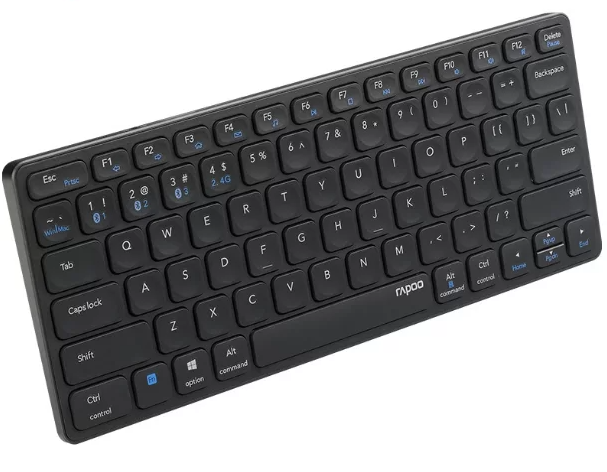 Rapuo e9050g wireless keyboard (wireless/Bluetooth 3.0/ 5.0/wireless 2.4GHz) -authentic