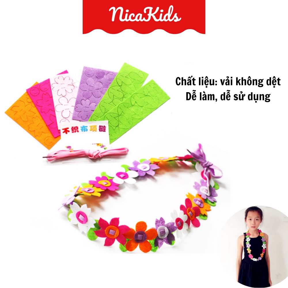 Vòng hoa đội đầu handmade cho bé
