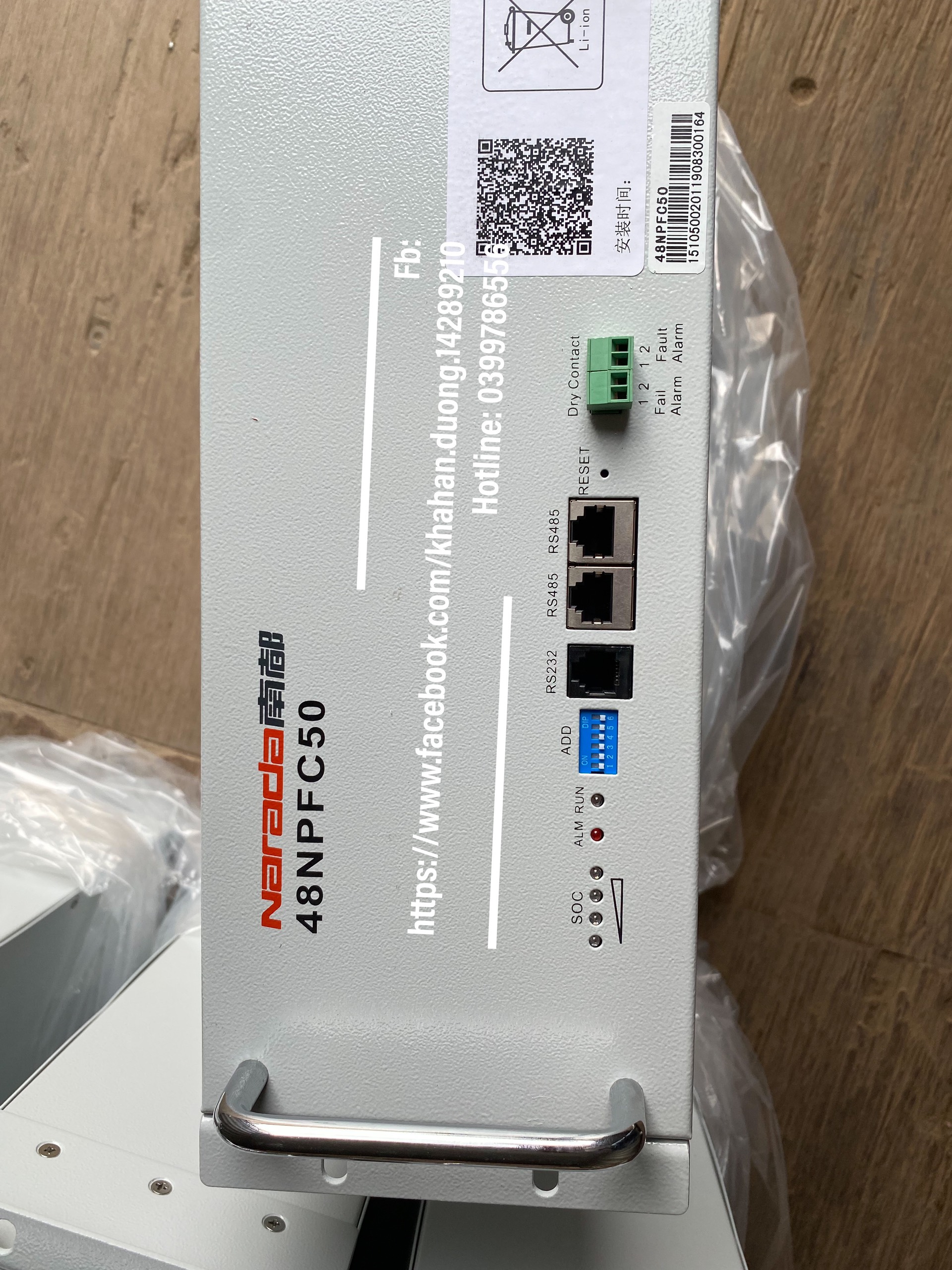 Pin lưu trữ NARADA 48V50AH [CHÍNH HÃNG]