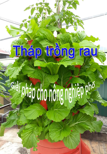 [HCM]Tháp trồng rau hữu cơ Eco Việt Nam