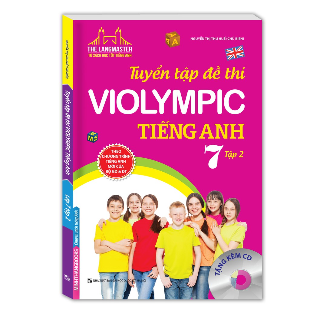 Sach - tuyển tập đề thi violympic tiếng anh lớp 7 - tập 2