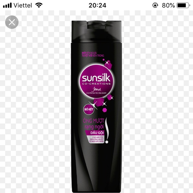 Dầu gội sunsilk óng mượt rạng ngời 170ml