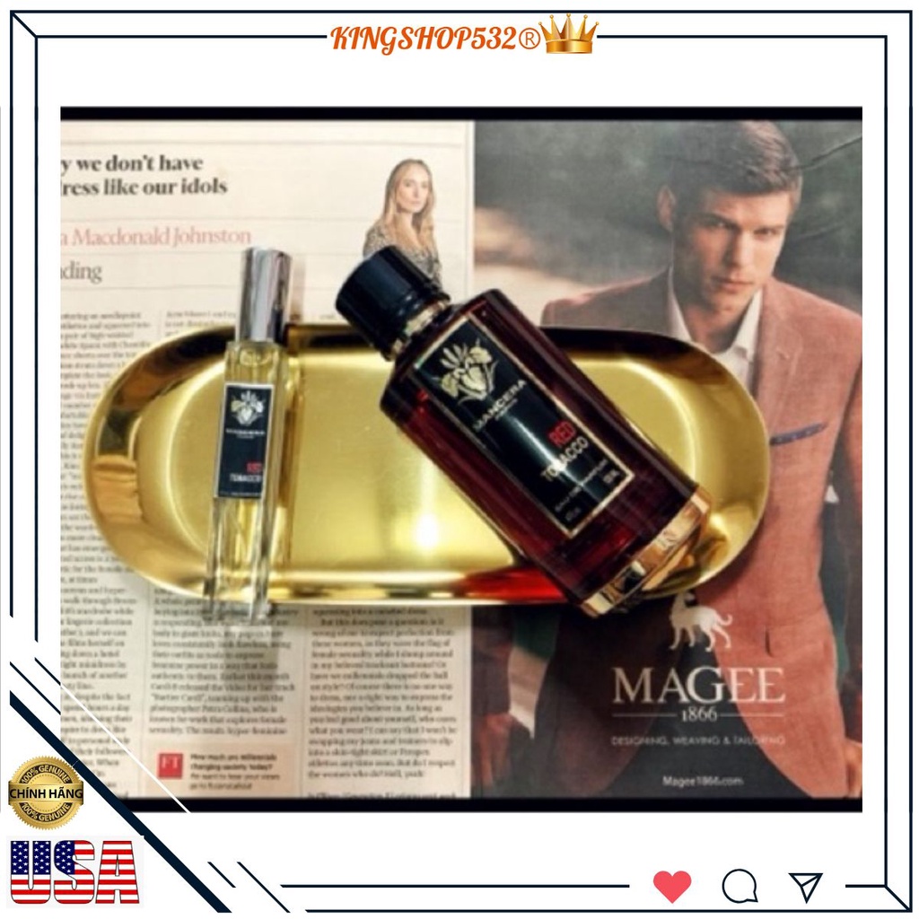 ❁ ❁ [Mẫu thử 10ml] Nước hoa Mancera Red Tobacco ♚♚