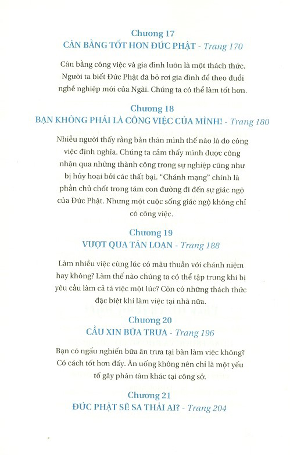Làm Việc Như Đức Phật