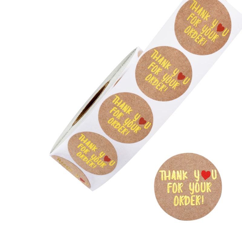 Jul47-sticker-tem chữ " thank you" << đ.kinh 2.5cm, 500tem/cuon