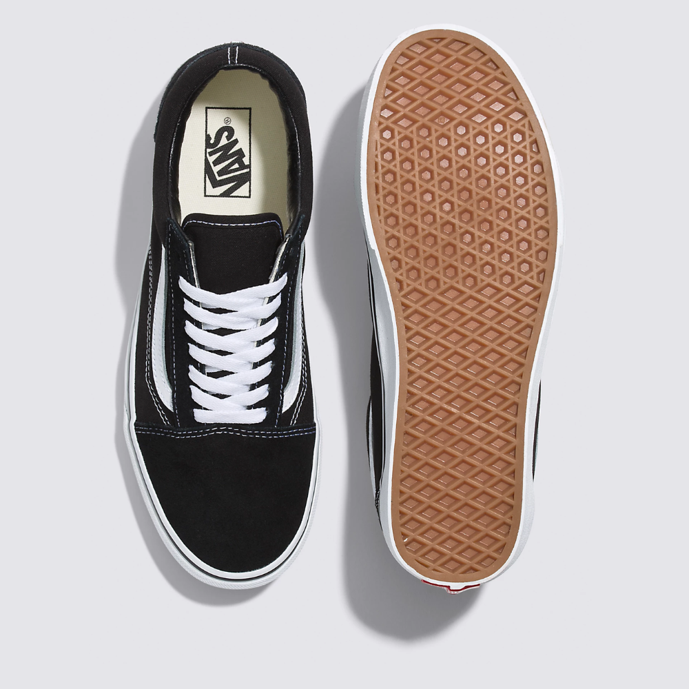 GIÀY CHÍNH HÃNG Vans Old Skool trainers Black White VN
