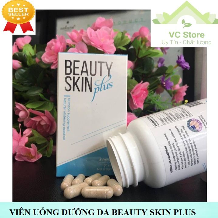 Viên Uống Dưỡng Trắng Da Beauty Skin Plus - Mẫu mới