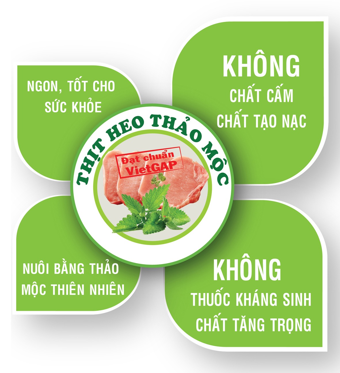 Dựng heo Thảo mộc Sagri 500gr - [Giao Ngay Tại HCM]