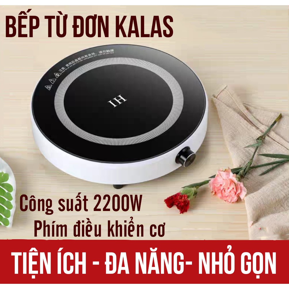 [HCM]BẾP TỪ ĐƠN TRÒN - CÔNG SUẤT 2200W