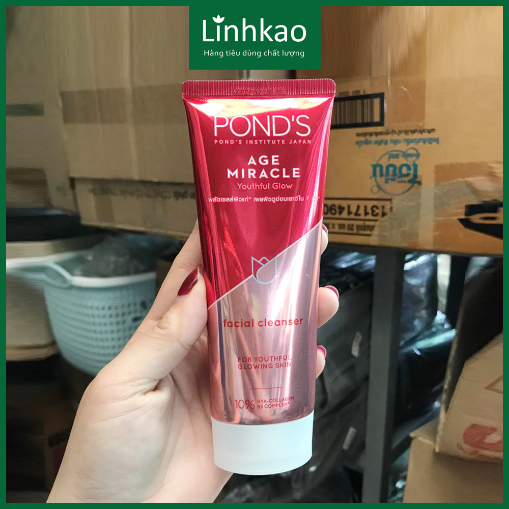 Sữa rửa mặt pond's age miracle 100g chống lão hóa - thái lan